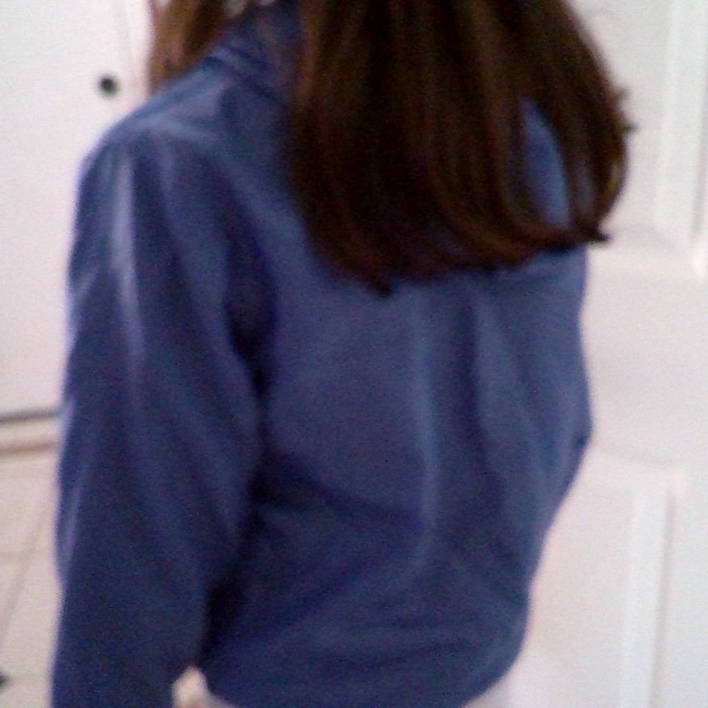 blue jacket